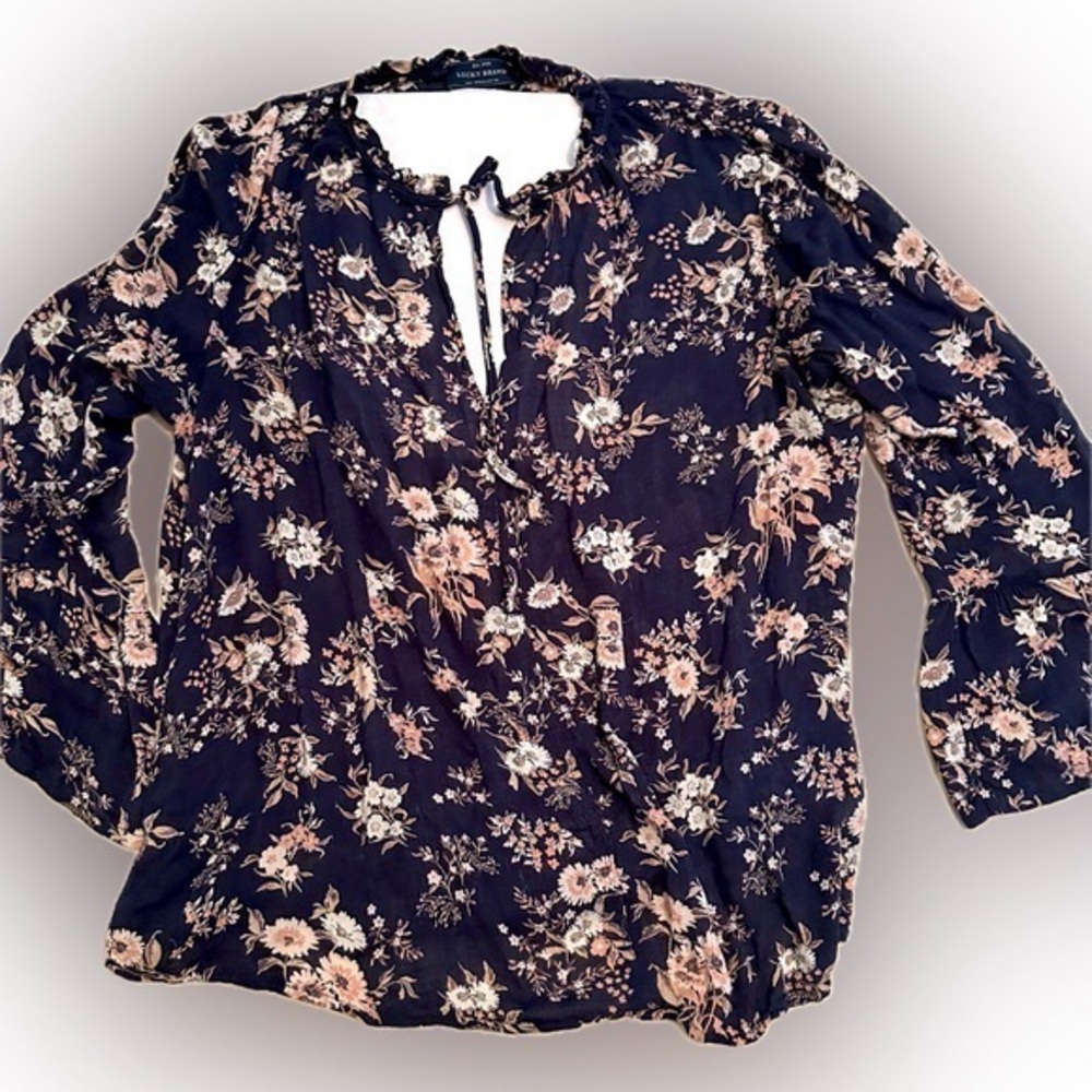 Lucky Brand Blouse Sz L
